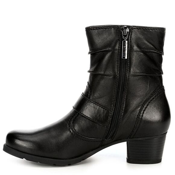 Medicus Womens 'Selina' Leather Slouch Ankle Boots - Picture 4 of 7